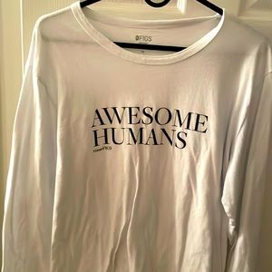 Figs XL white t shirt